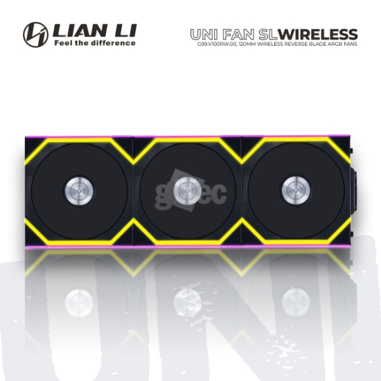 სურათი ქეისის ქულერი LIAN LI UNI FAN SL Wireless Reverse Blade G99.12RSL1W3B.00 Black