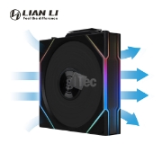 სურათი ქეისის ქულერი LIAN LI UNI FAN TL Wireless Reverse Blade G99.12RTL1W3B.00 BLACK