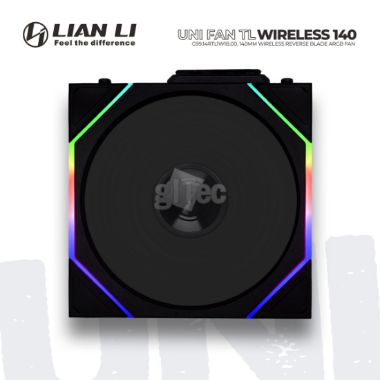 Picture of CASE FAN LIAN LI UNI FAN TL Wireless Reverse Blade G99.14RTL1W1B.00 BLACK