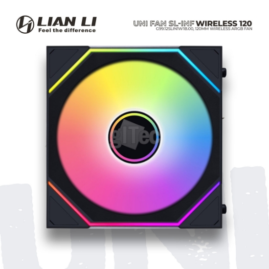 სურათი ქეისის ქულერი LIAN LI UNI FAN SL-INF Wireless 120 G99.12SLIN1W1B.00 BLACK