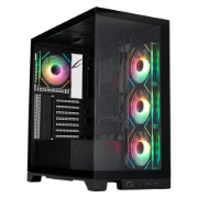 Picture of CASE 1STPLAYER Mi8 MI8-BK-3FC7R-1FC7 MID-TOWER BLACK