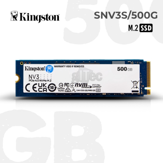 Picture of M.2 SSD KINGSTON NV3 SNV3S/500G 500GB PCIe 4.0 x4 NVMe