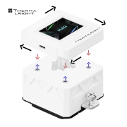 სურათი თხევადი გაგრილების სისტემა THERMALRIGHT FROZEN WARFRAME 360 SE ARGB WHITE V2