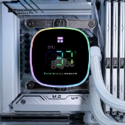 სურათი თხევადი გაგრილების სისტემა THERMALRIGHT FROZEN HORIZON 360 DIGITAL ARGB WHITE