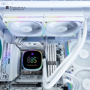 სურათი თხევადი გაგრილების სისტემა THERMALRIGHT FROZEN HORIZON 240 DIGITAL ARGB WHITE