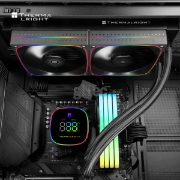 სურათი თხევადი გაგრილების სისტემა THERMALRIGHT FROZEN HORIZON 240 DIGITAL ARGB BLACK