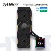 სურათი თხევადი გაგრილების სისტემა LIAN LI HydroShift II LCD-S 360TB ARGB G89.GHS2LCDS36TB.00 BLACK