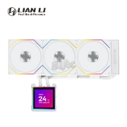 სურათი თხევადი გაგრილების სისტემა LIAN LI HydroShift II LCD-S 360TW ARGB G89.GHS2LCDS36TW.00 WHITE