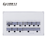 სურათი კვების ბლოკი LIAN LI SX 1000P G9P.SX1000P.W000.EU 1000W 80 PLUS PLATINUM FULL MODULAR WHITE