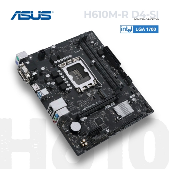 სურათი დედა დაფა ASUS PRIME PRIME H610M-R D4-SI 90MB1B40-M0ECY0 LGA1700 DDR4