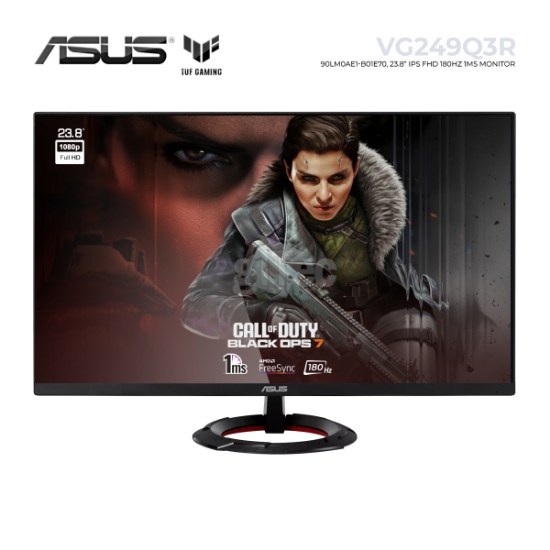 სურათი მონიტორი ASUS TUF GAMING VG249Q3R 90LM0AE1-B01E70 23.8" FHD IPS 180HZ 1MS BLACK