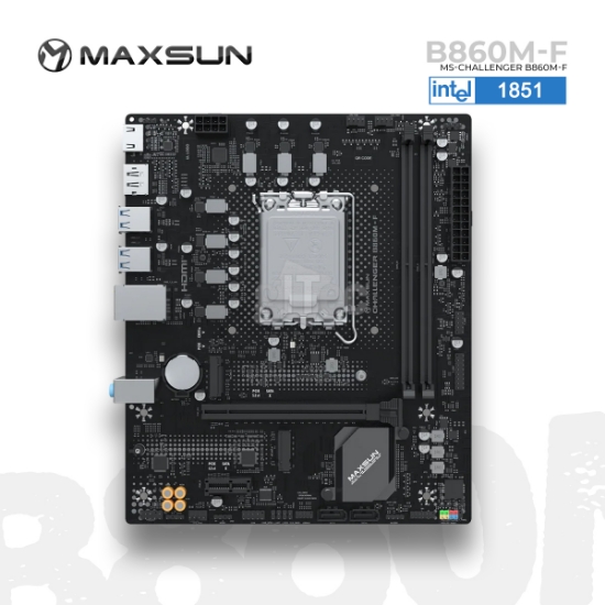 სურათი დედა დაფა MAXSUN Challenger B860M-F DDR5 LGA 1851 mATX