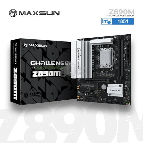 სურათი დედა დაფა MAXSUN Challenger Z890M DDR5 LGA 1851 mATX