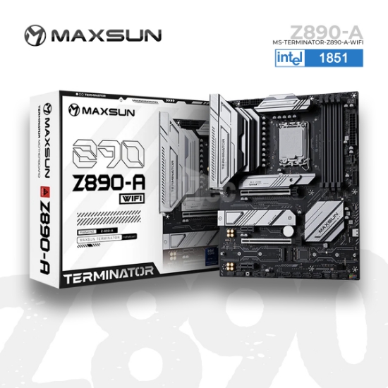 სურათი დედა დაფა MAXSUN Terminator Z890-A WIFI DDR5 LGA 1851 ATX