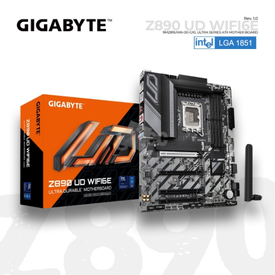 სურათი დედა დაფა GIGABYTE Z890 UD WIFI6E DDR5 LGA1851 ATX