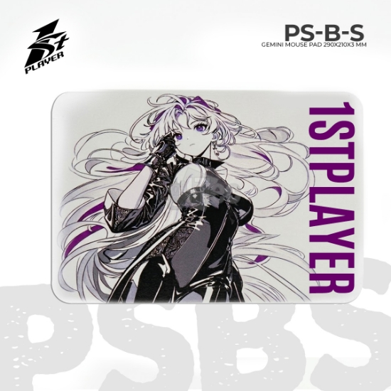 სურათი მაუსი 1STPLAYER PS-B-S 290x210mm - PRISM