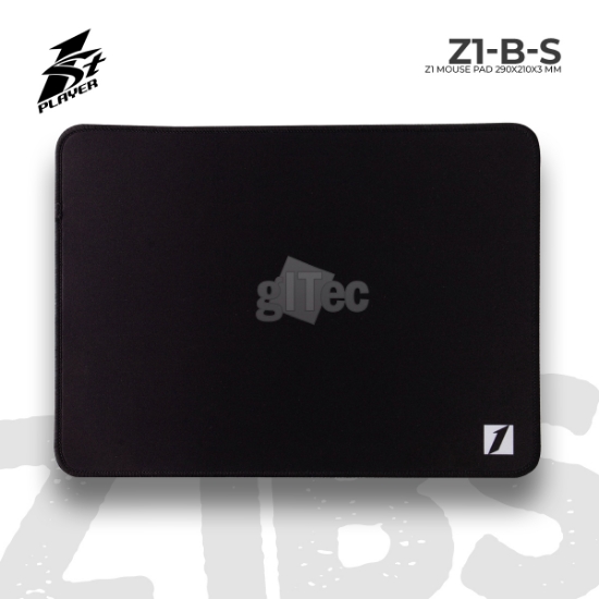 სურათი მაუსპადი 1STPLAYER Z1-B-S 290x210mm - BLACK