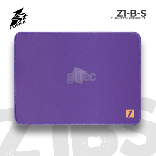 სურათი მაუსპადი 1STPLAYER Z1-B-S 290x210mm - PURPLE