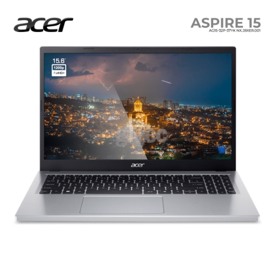 სურათი ნოუთბუქი ACER ASPIRE 15 AG15-32P-37YK NX.J8XER.001 15.6" Core 3-N355 8GB DDR5 512GB SSD SILVER