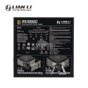 სურათი კვების ბლოკი LIAN LI RS RS1000G G9P.RS1000G.B000.EU 1000W 80 PLUS GOLD FULL MODULAR BLACK