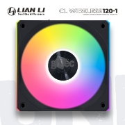 სურათი ქეისის ქულერი LIAN LI UNI FAN CL WIRELESS 120-1 BLACK REVERSE BLADE G99.12RCL1W1B.00 BLACK