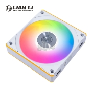 სურათი ქეისის ქულერი LIAN LI UNI FAN CL WIRELESS 120-1 BLACK REVERSE BLADE G99.12RCL1W1W.00 WHITE