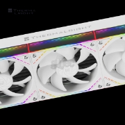 სურათი თხევადი გაგრილების სისტემა THERMAL RIGHT PEERLESS VISION 360 ARGB WHITE