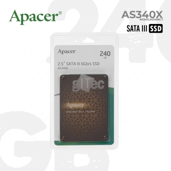 სურათი SSD APACER AS340X AP240GAS340XC-1 240GB SATA III