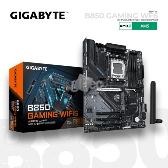 სურათი დედა დაფა GIGABYTE B850 GAMING WF6 DDR5 AM5 ATX