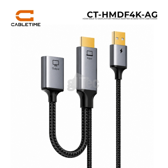 Picture of Display TO HDMI CABLETIME CT-HMDF4K-AG