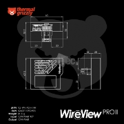 Picture of GPU Power Consumption Monitor Thermal Grizzly TG-WV-P2-H19R TG WireView Pro II